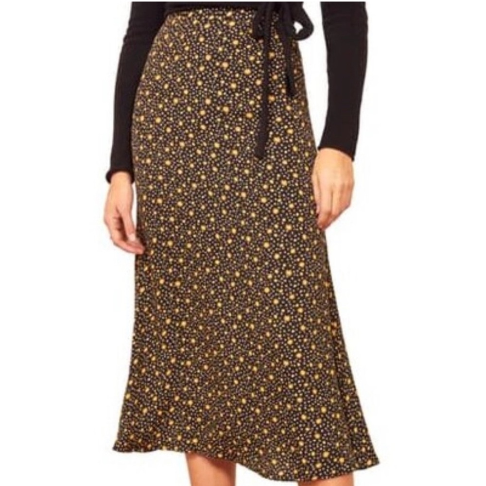 Reformation Bea Midi Skirt in Carolina Floral Size 6